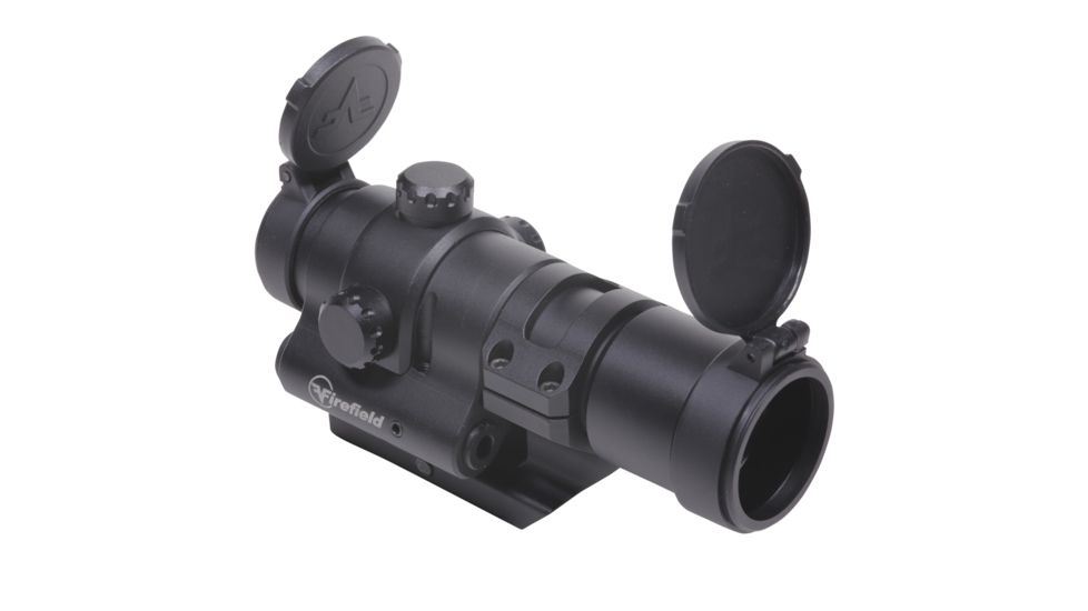 Firefield Impulse 1x28 Red Dot Sight w/Red Laser, Black, FF26027