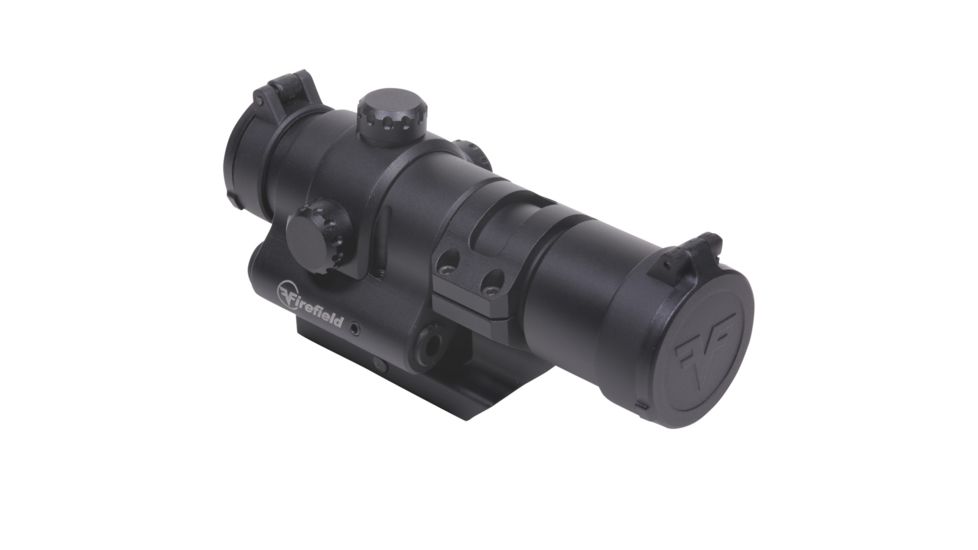 Firefield Impulse 1x28 Red Dot Sight w/Red Laser, Black, FF26027