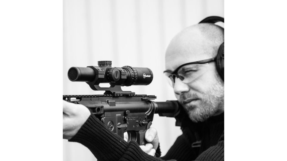 Firefield RapidStrike 1-6x24 SFP Rifle Scope, Black, FF13070K