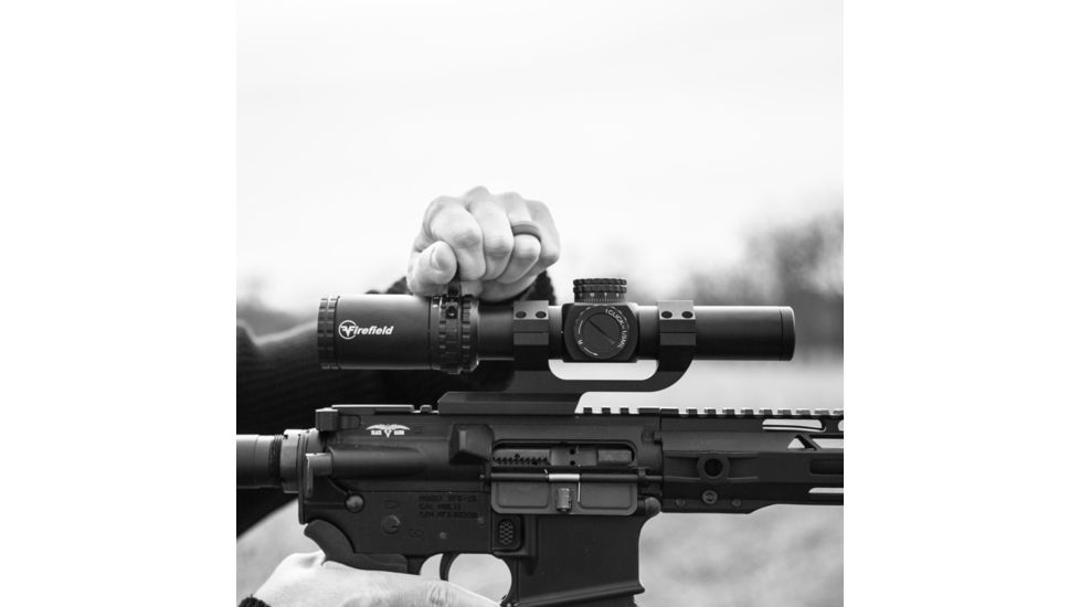 Firefield RapidStrike 1-6x24 SFP Rifle Scope, Black, FF13070K