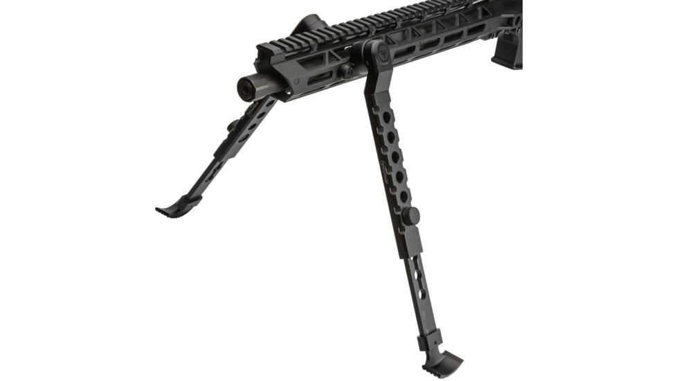 Firefield Scarab Two-Piece Bipod, M-LOK, 9-12in, Two-Piece, Black, FF34025MLK