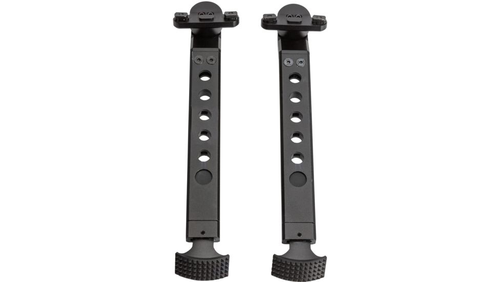 Firefield Scarab Two-Piece Bipod, M-LOK, 9-12in, Two-Piece, Black, FF34025MLK