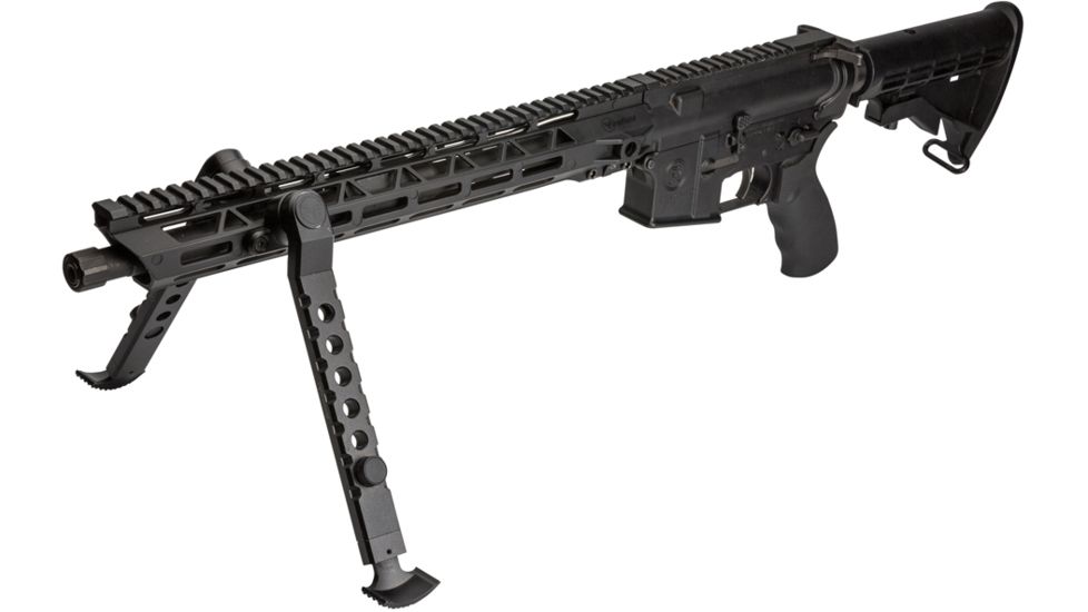 Firefield Scarab Two-Piece Bipod, M-LOK, 9-12in, Two-Piece, Black, FF34025MLK