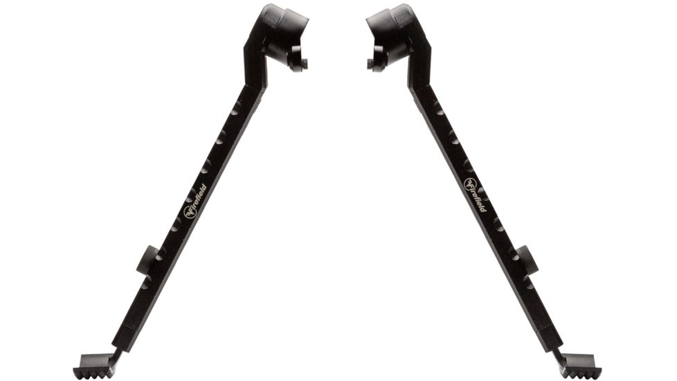 Firefield Scarab Two-Piece Bipod, M-LOK, 9-12in, Two-Piece, Black, FF34025MLK