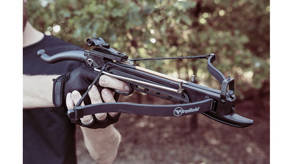 Firefield The Stinger Pistol Crossbow / 175 FPS Arrow Speed, Black, FF78000