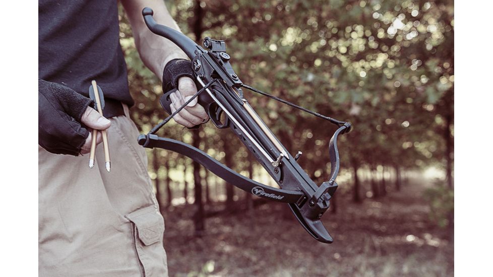 Firefield The Stinger Pistol Crossbow / 175 FPS Arrow Speed, Black, FF78000
