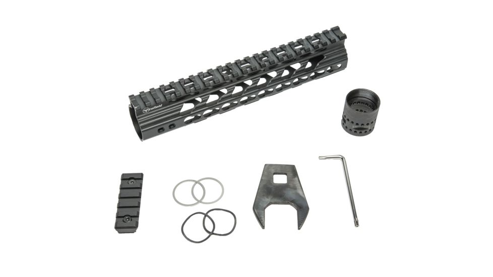 Firefield Verge Keymod Rail 7in, Black, FF34060