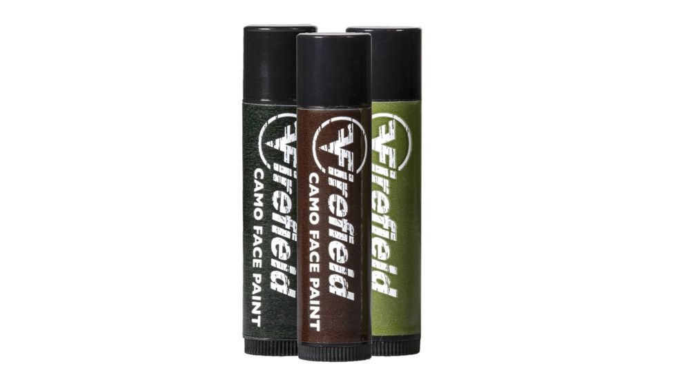 Firefield Woodland Camo Facepaint 3 Tube Pack FF49000