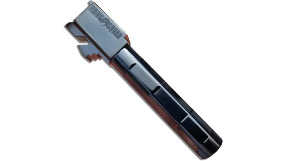 Firing Squad Firearms Glock 19, 19X, 45 Non-threaded Polished Barrel, Black, Glock 19/19x/45, 399