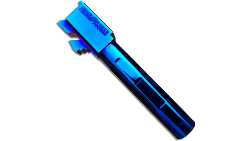 Firing Squad Firearms Glock 19, 19X, 45 Non-threaded Polished Barrel, Blue, Glock 19/19x/45, 401