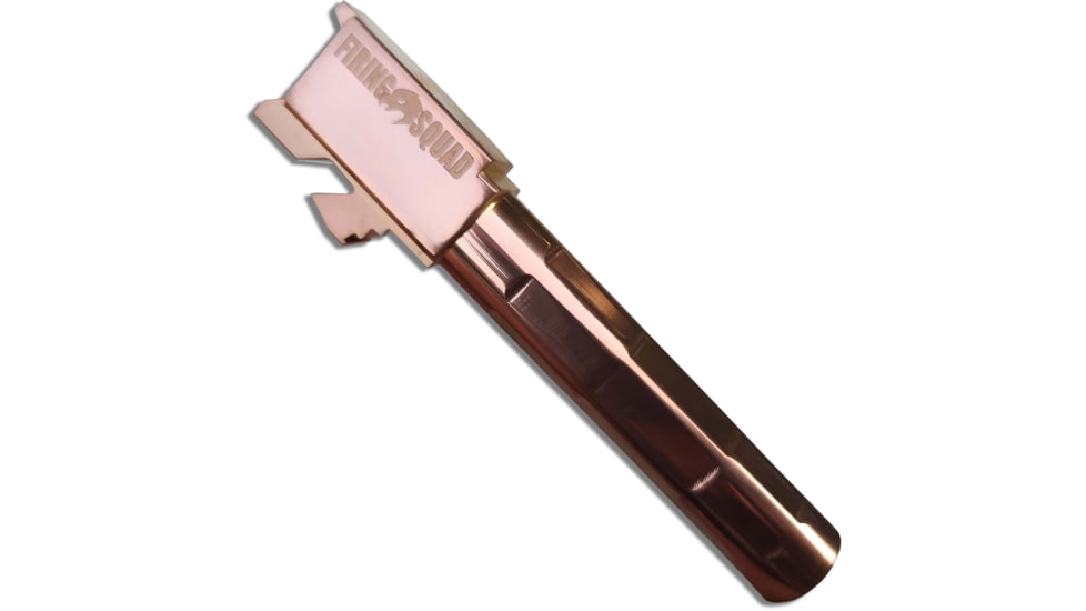 Firing Squad Firearms Glock 19, 19X, 45 Non-threaded Polished Barrel, Copper, Glock 19/19x/45, 403