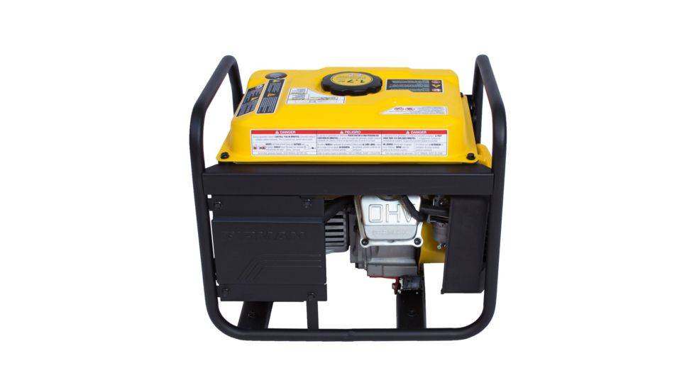 Firman Power and Equipment 1500/1200 Watt Gas Recoil Start Generator, cETL, CARB, Yellow FGP01201