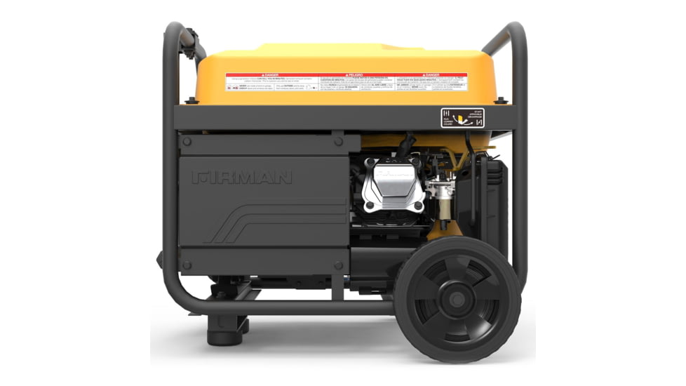 Firman Power and Equipment 4550/3650 Watt Gas Remote Start Generator, CARB, Yellow FGP03608