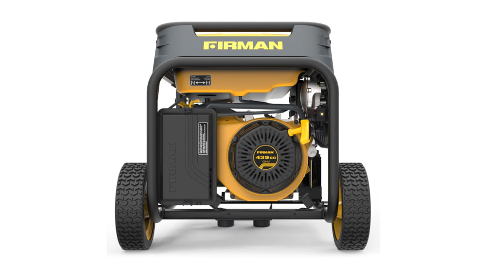 Firman Power and Equipment 7100/5700 Watt Dual Fuel Electric Start Generator, cETL, Yellow FGH05753