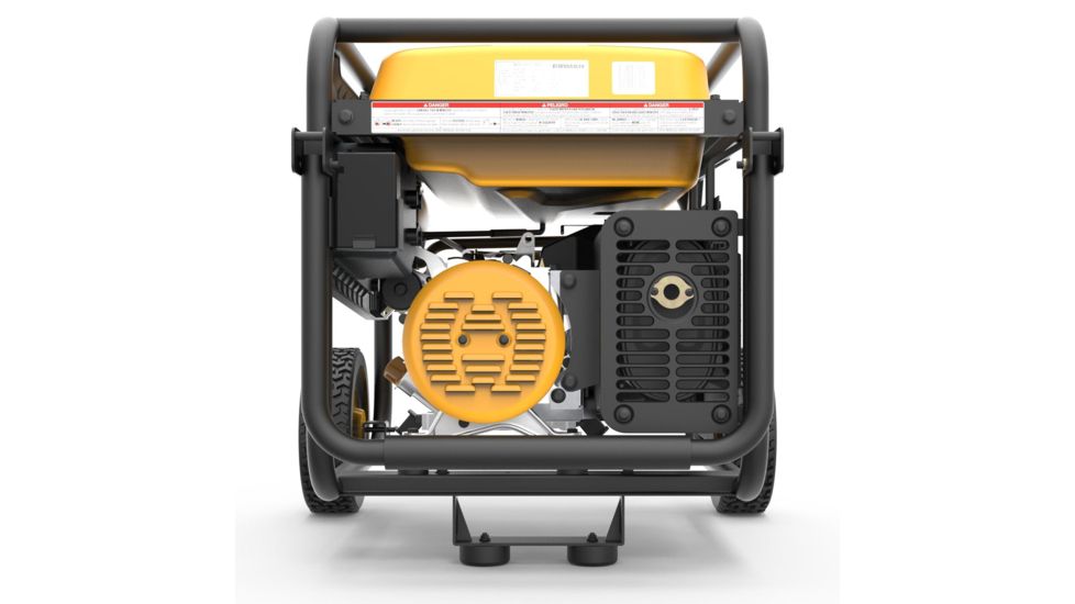 Firman Power and Equipment 7100/5700 Watt Dual Fuel Recoil Start Generator, CARB, Yellow FGH05752