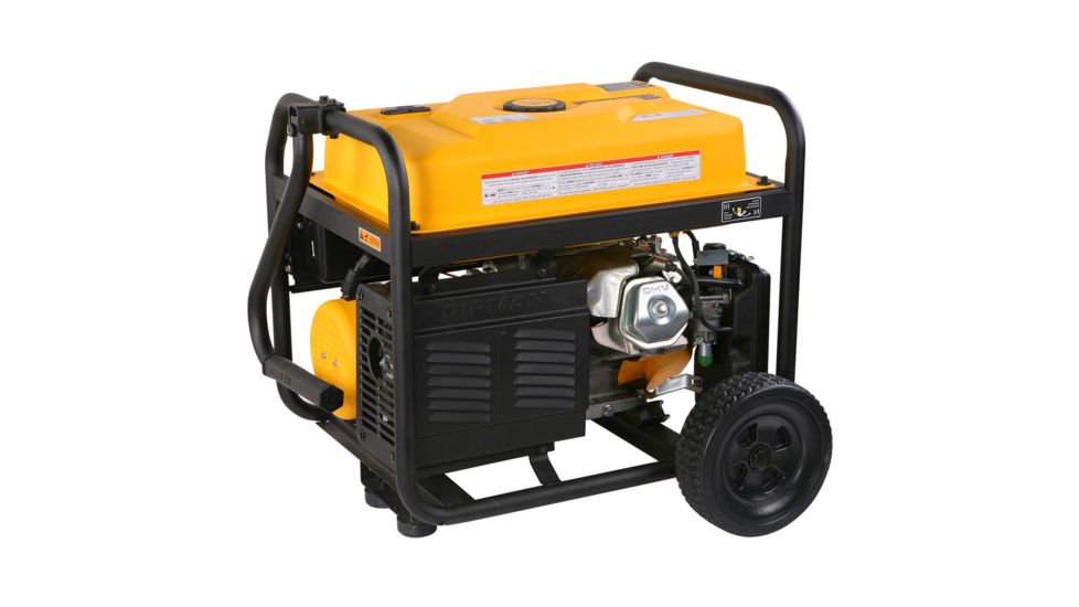 Firman Power and Equipment 7125/5700 Watt 120/240 V Gas Remote Start Generator, cETL, Yellow FGP05703