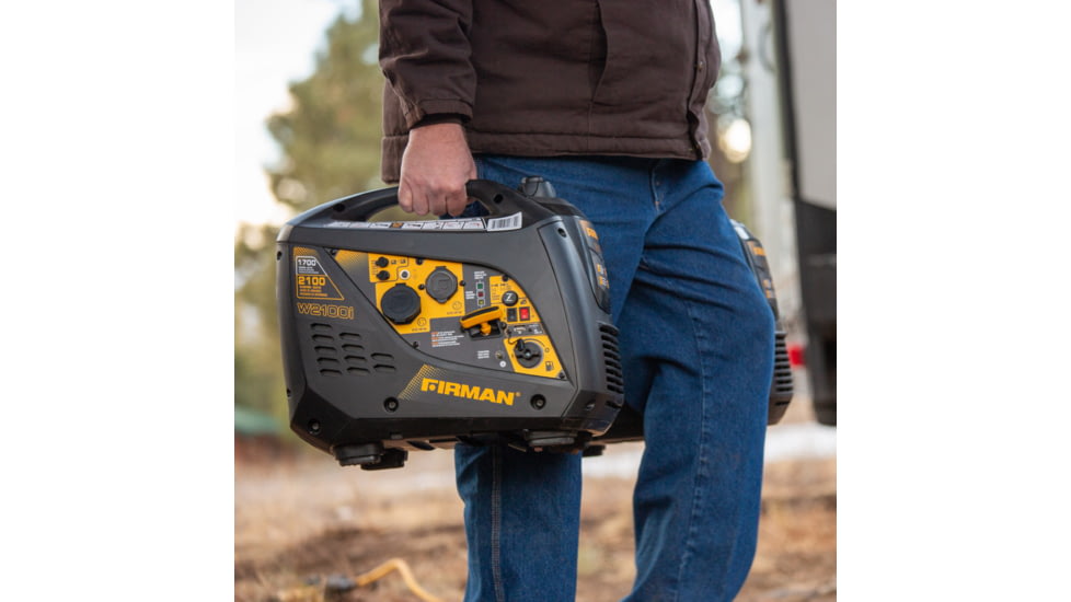 Firman Power and Equipment Portable Generator With Built In Parallel Kit 2100/1700W, W01784