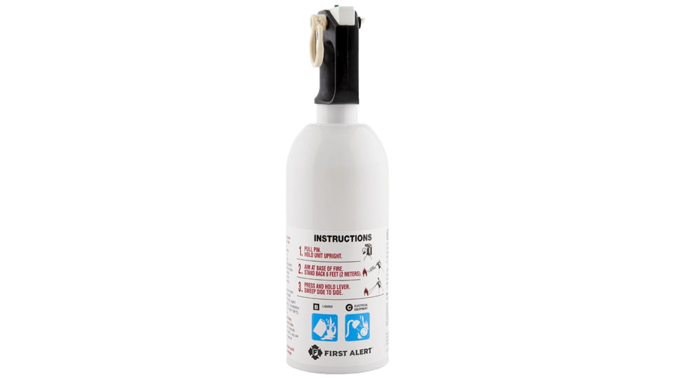 First Alert Kitchen Fire Extinguisher 5-B C, White, KITCHEN5