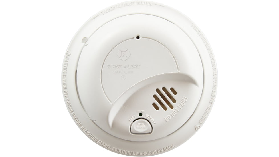 First Alert Wire-In Single/Multiple Station Detector 120V Ac, Smoke, 9120B