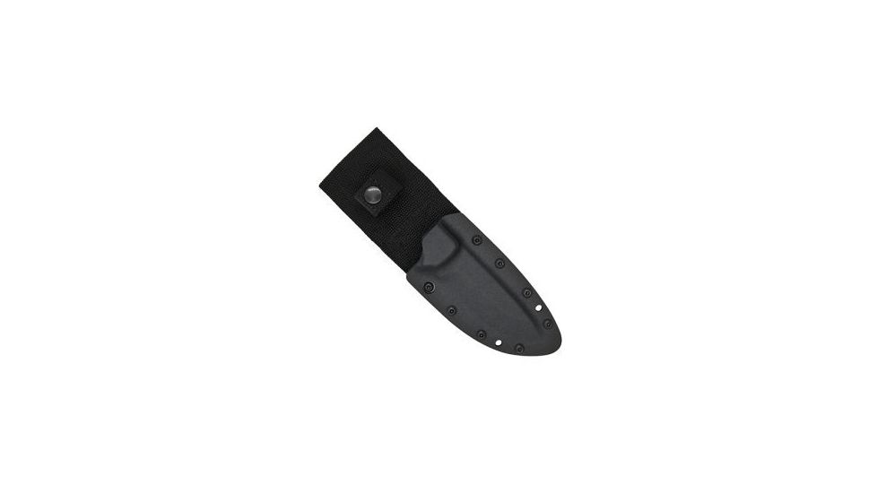 First Edge Survival Sheath, Fits All Survival Knife Models, Black 5050-S