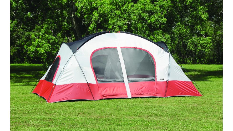 First Gear Bull Canyon 2 Room 8 Person Cabin Dome Tent 15x9x74in 66401