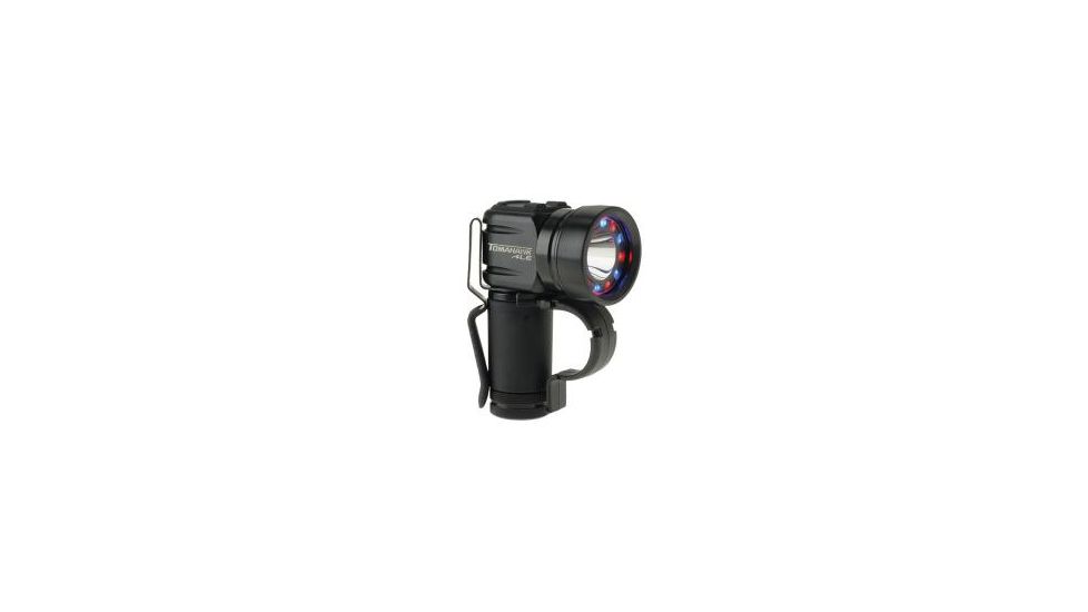 First Light Tomahawk TCV "Civilian Use" - White/Red/Green Strobing w/ Black Belt TRS, Black 999126-TCV-BELT-BK