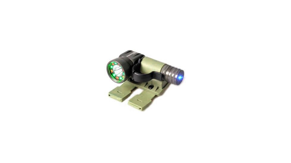 First Light Tomahawk NV Blue TTL with Foliage Green Mount