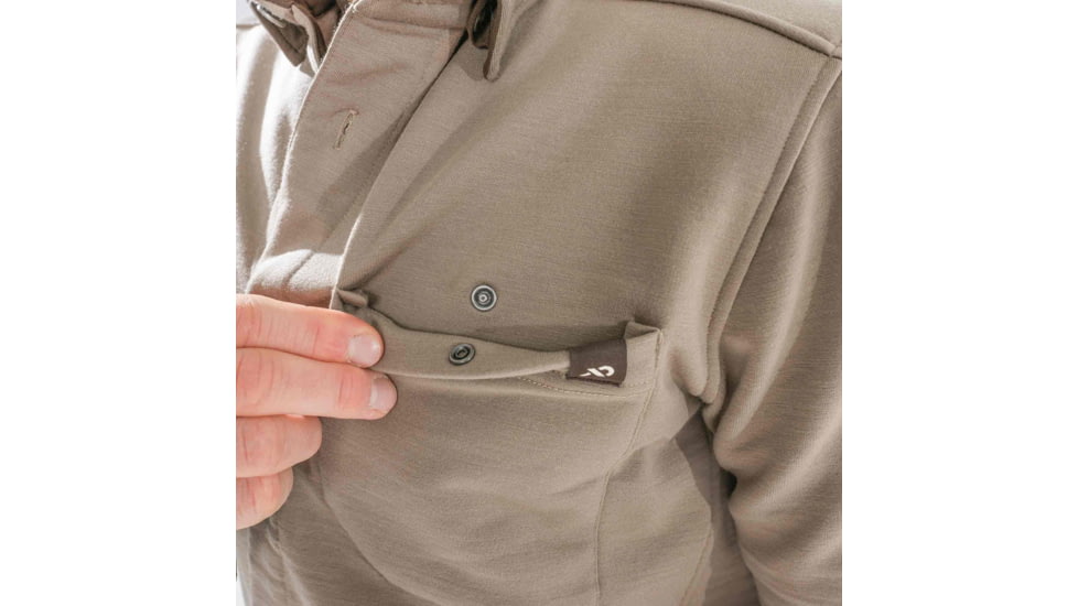 First Lite Rugged Wool Field Shirt - Mens