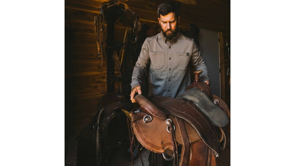 First Lite Rugged Wool Field Shirt - Mens