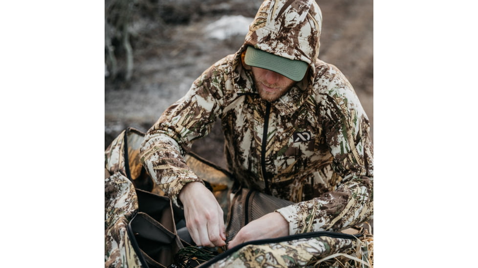 First Lite Rugged Wool Full Zip Jacket - Mens