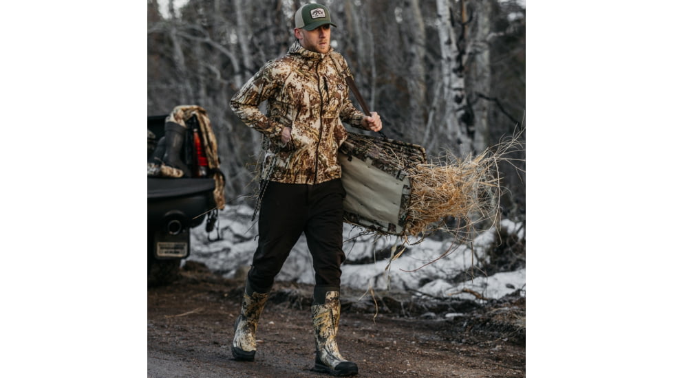 First Lite Rugged Wool Full Zip Jacket - Mens