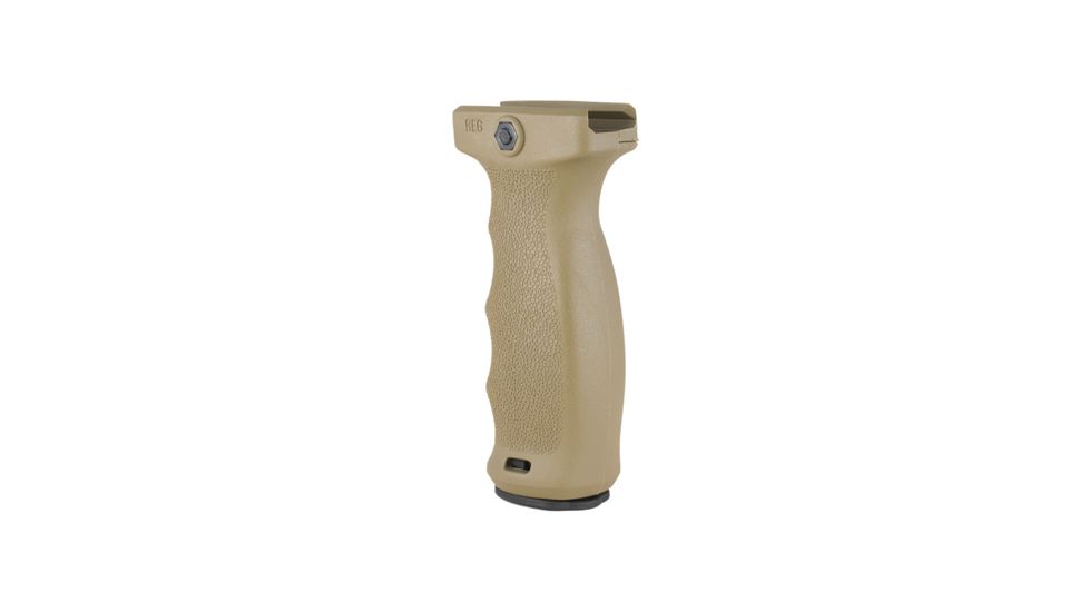 Mission First Tactical MFT React Ergonomic Vertical Grip -Scorched Dark Earth REGSDE
