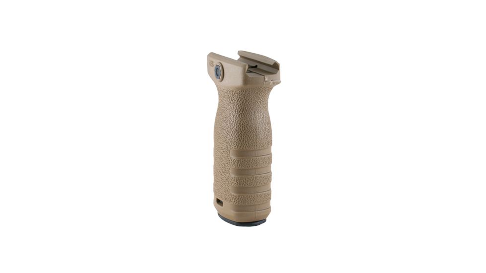 Mission First Tactical MFT React Short Vertical Grip - Scorched Dark Earth RSGSDE