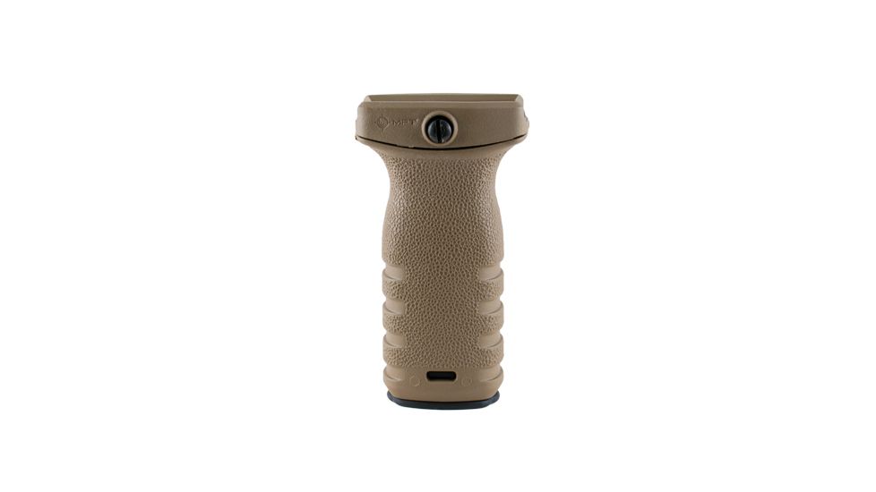 Mission First Tactical MFT React Short Vertical Grip - Scorched Dark Earth RSGSDE