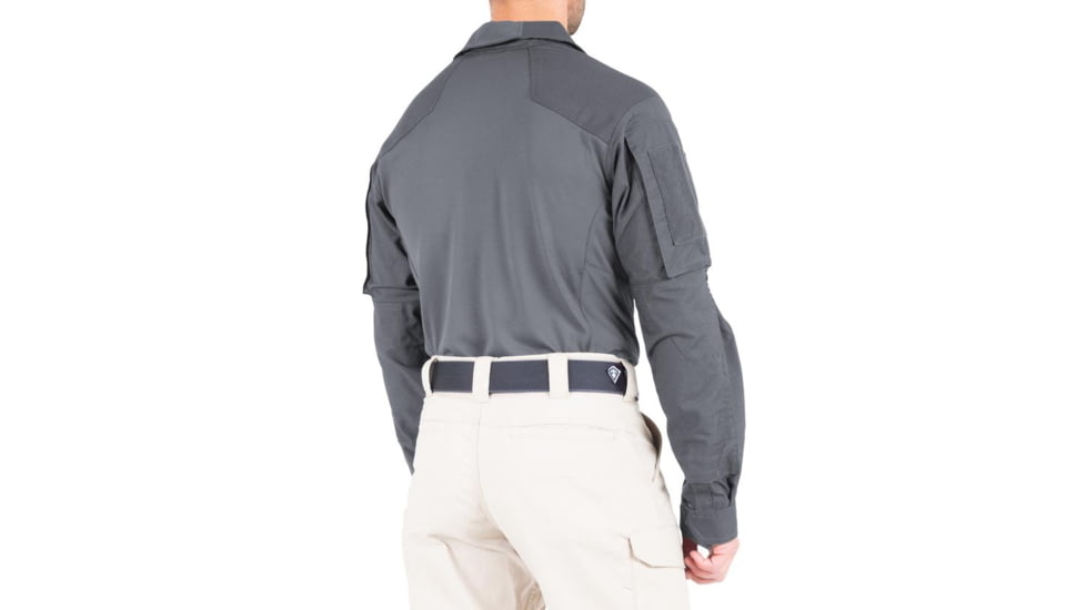 First Tactical Defender Shirt - Mens, Wolf Grey, Extra Large, R, 111004-036-XL-R