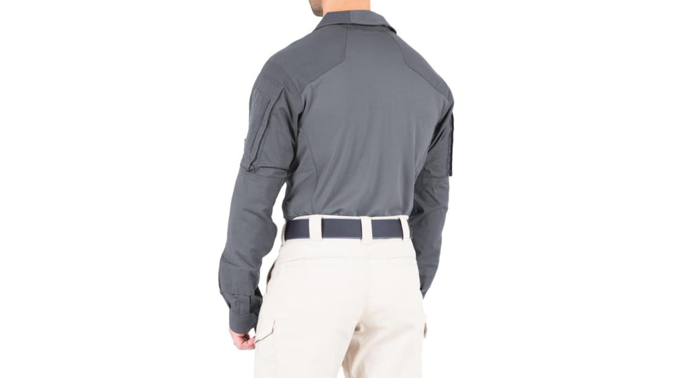 First Tactical Defender Shirt - Mens, Wolf Grey, Extra Large, R, 111004-036-XL-R