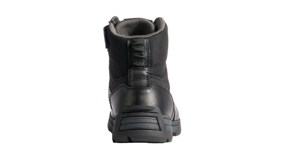 First Tactical Mens 6in S-Zip Dty Boot, Black, 12 Wide 165001-019-12-W