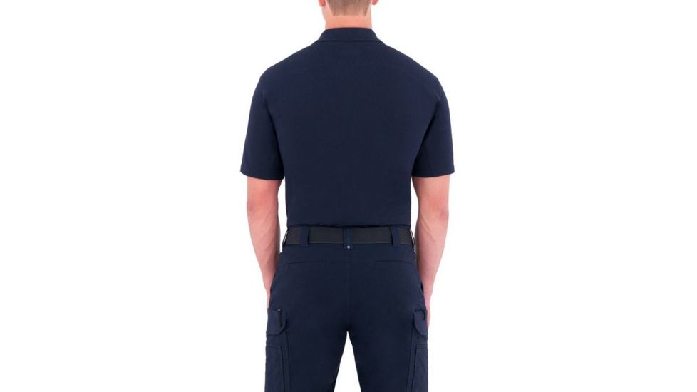 First Tactical Mens Cotton S/S Polo, Midnight Navy, 4XL Regular 112505-729-4XL-R