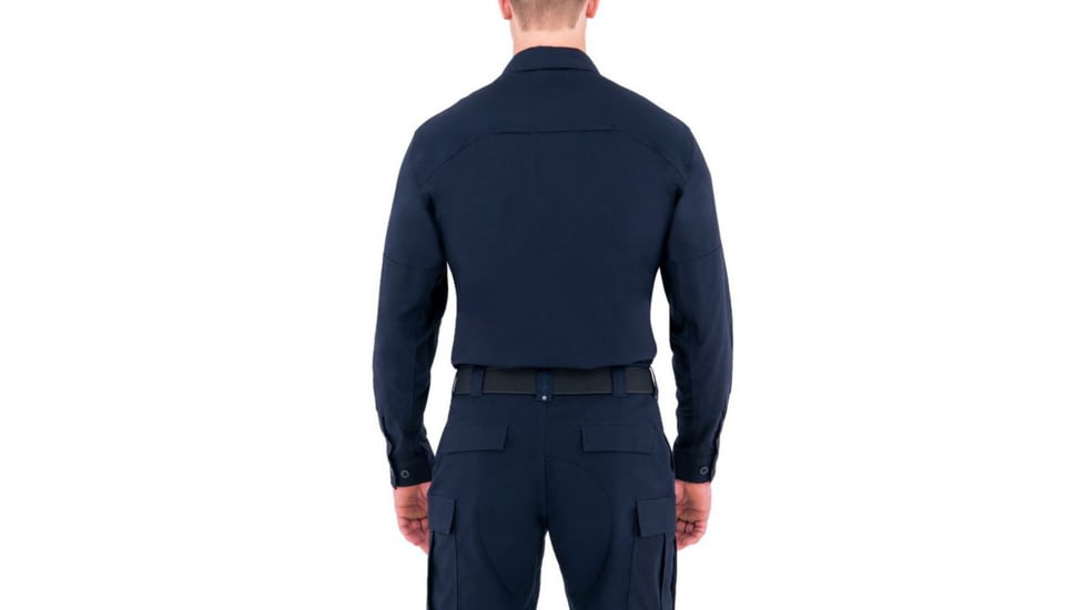 First Tactical Mens Tactix L/S Bdu Shirt, Midnight Navy, 4XL Regular 111001-729-4XL-R