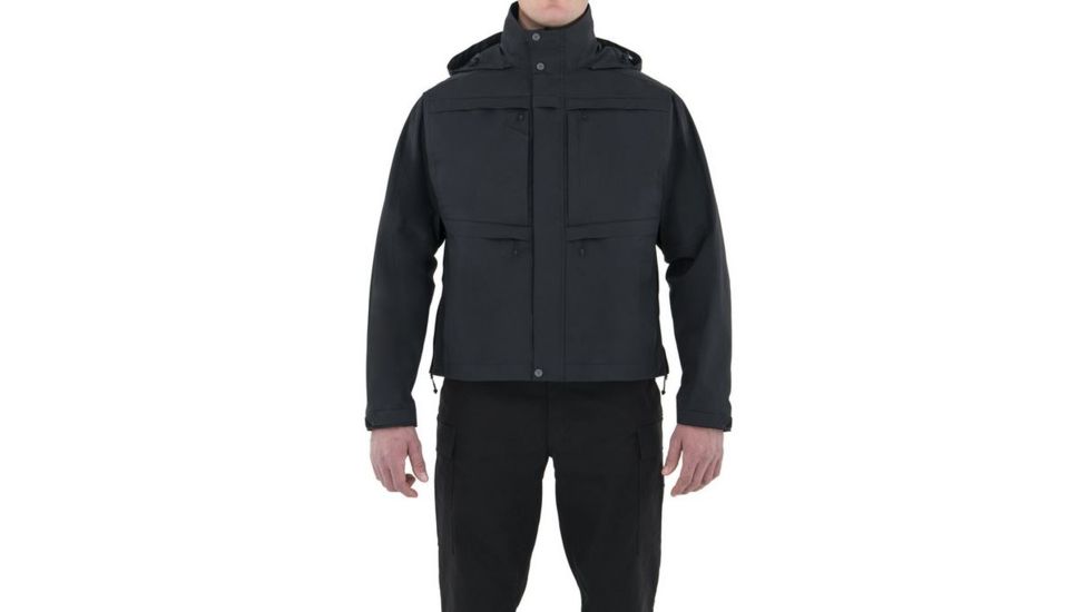 First Tactical Mens Tactix System Jacket, Black, S Regular 118502-019-S-R