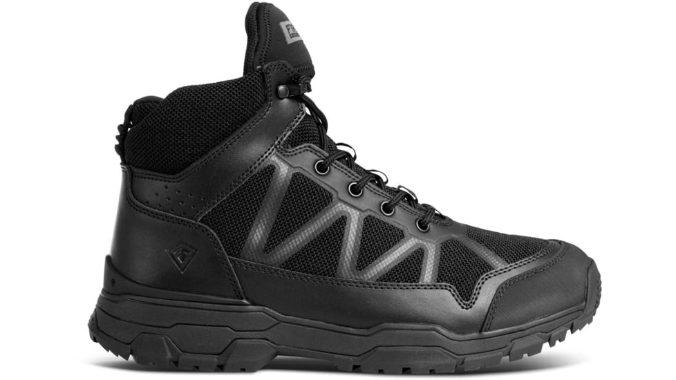 First Tactical Operator Mid 5in Boots - Mens, Black, 15, Wide, 165061-019-15-W