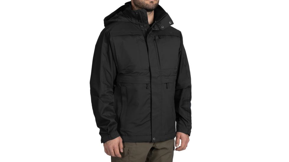 First Tactical Outer Shell Parka - Mens, Regular, Black, 5XL, 118519-019-5XL-R