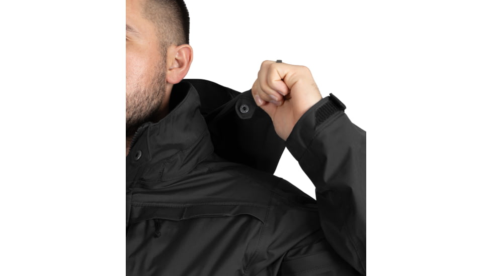First Tactical Outer Shell Parka - Mens, Regular, Black, 5XL, 118519-019-5XL-R