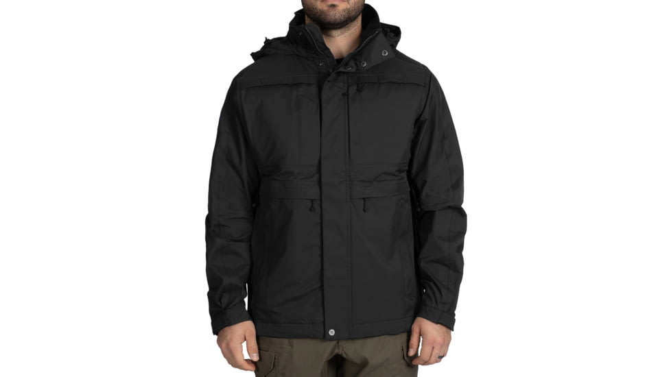 First Tactical Outer Shell Parka - Mens, Regular, Black, 5XL, 118519-019-5XL-R