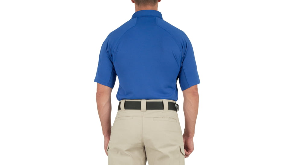 First Tactical Performance Short Sleeve Polo - Mens, Tall, Academy Blue, 5XL, 112509-691-5XL-T