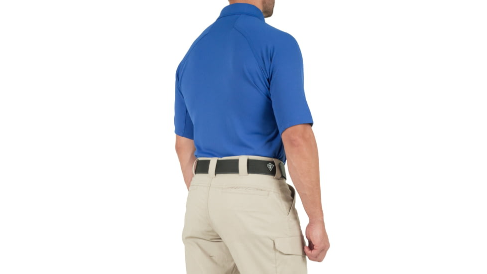First Tactical Performance Short Sleeve Polo - Mens, Tall, Academy Blue, 5XL, 112509-691-5XL-T