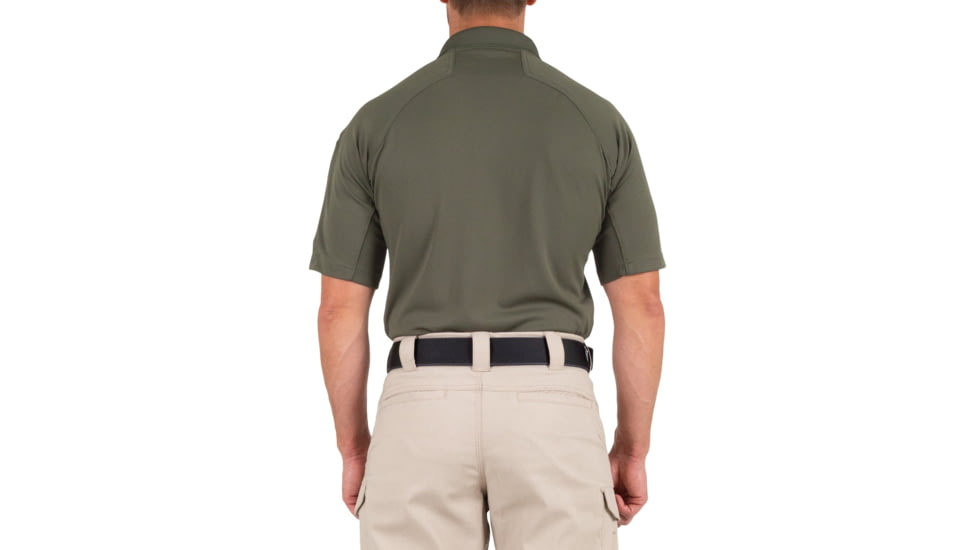 First Tactical Performance Short Sleeve Polo - Mens, Tall, OD Green, 6XL, 112509-830-6XL-T