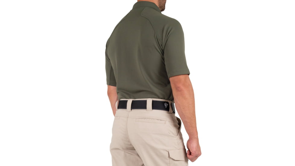 First Tactical Performance Short Sleeve Polo - Mens, Tall, OD Green, 6XL, 112509-830-6XL-T