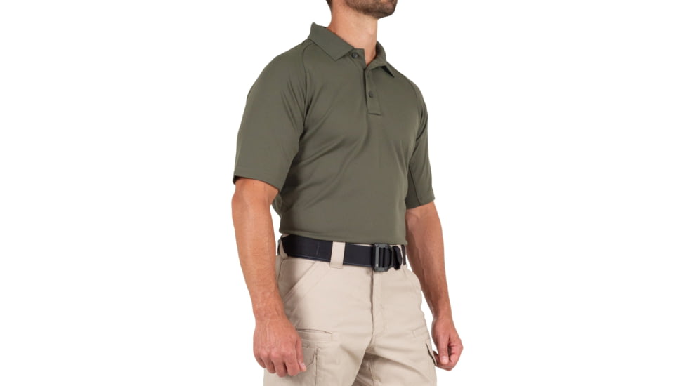 First Tactical Performance Short Sleeve Polo - Mens, Tall, OD Green, 6XL, 112509-830-6XL-T