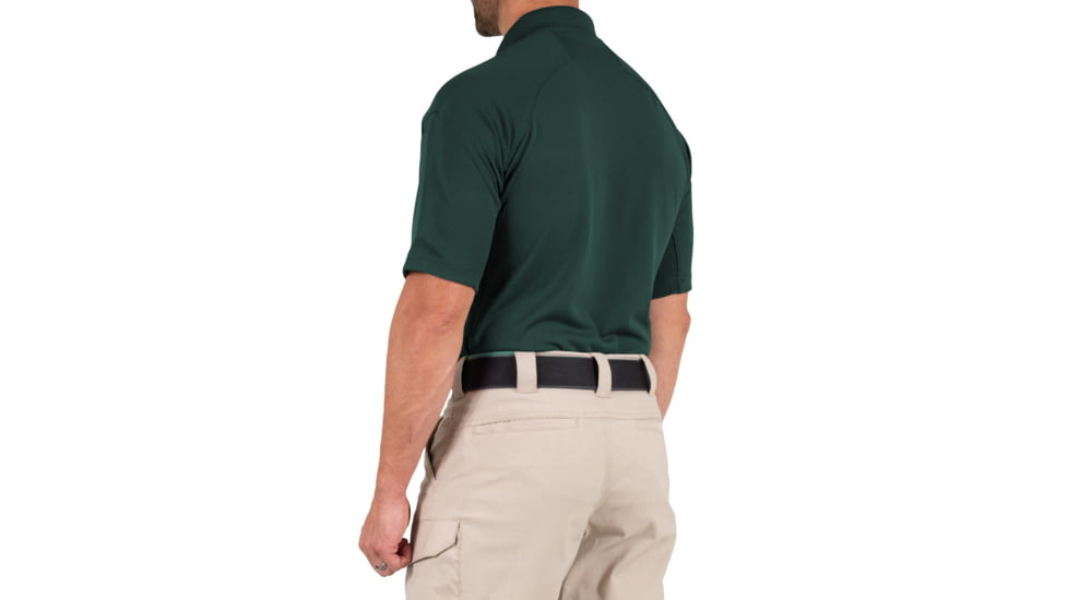 First Tactical Performance Short Sleeve Polo - Mens, Tall, Spruce Green, 6XL, 112509-812-6XL-T